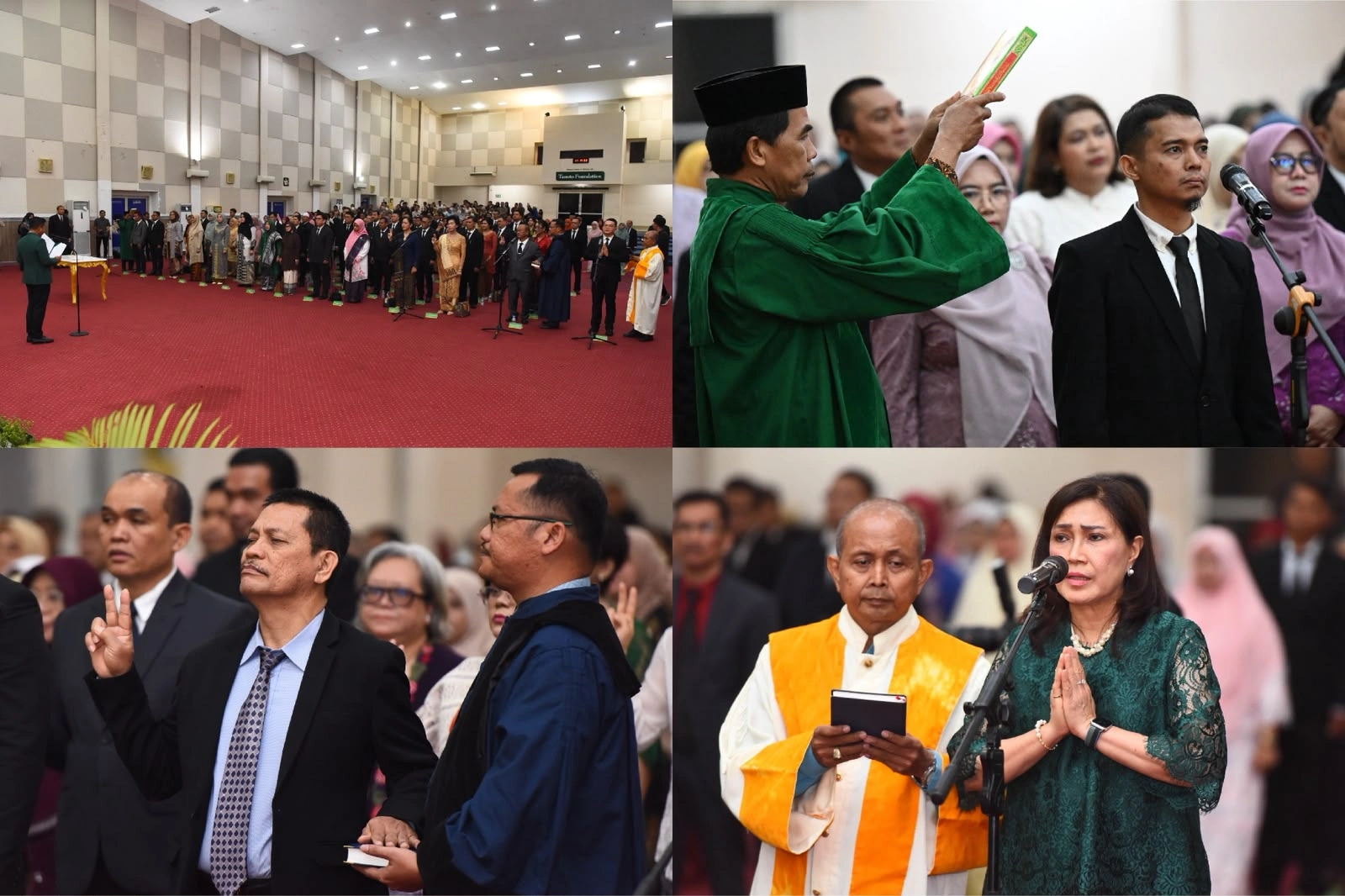 Pelantikan Pimpinan Prodi dan Departemen di USU Penuh Keberagaman, Rektor Tekankan Pentingnya Teknologi